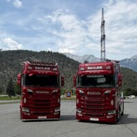 LKWs von Sailer und Thaler Transporte OG