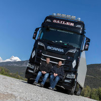 LKW von Sailer & Thaler Transporte