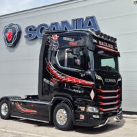 LKW von Sailer und Thaler Transporte OG
